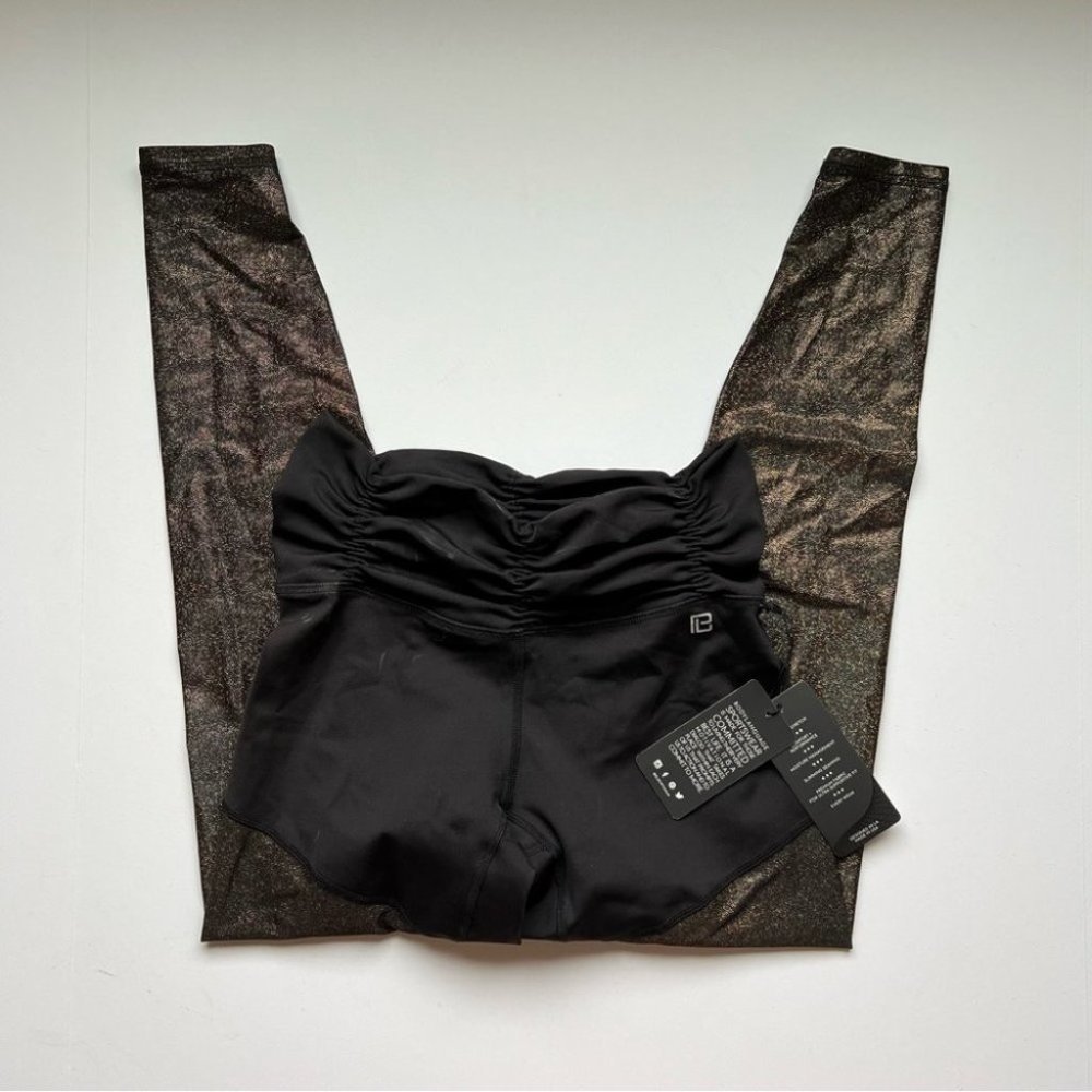 Body Language Sportswear Bronze Black Size Small NWT
